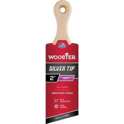 Wooster SILVER TIP 2 In. Short Handle Paint Brush